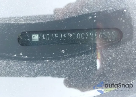 2012 Chevrolet Cruze Eco z USA, uszkodzony, nr VIN 1G1PJ5SC0C7266333